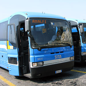 Sita bus to Amalfi