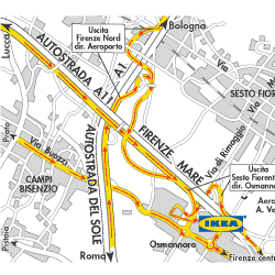 MAP IKEA Florence