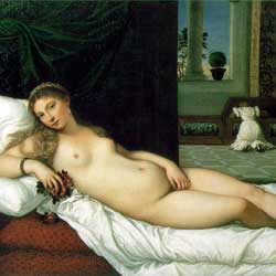 Tiziano: Venere d'Urbino