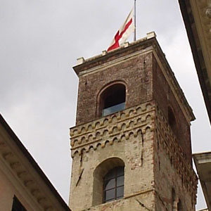 Genoa tower of Grimaldi