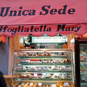 Pastry shop in Naples