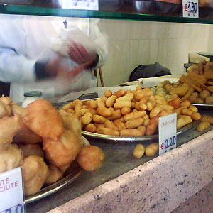 Fry shop Vomero in Naples