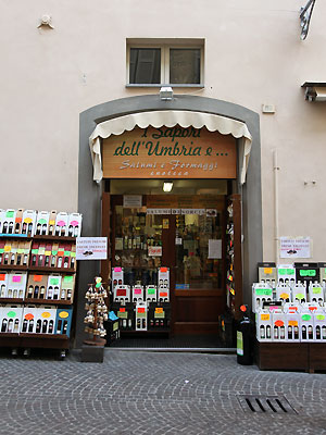 Food and Wine shop in Orvieto