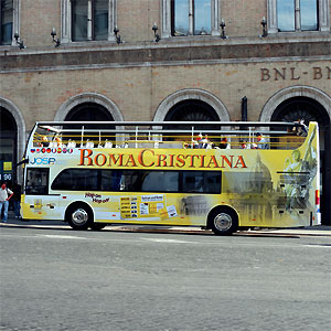 Unlimited Journeys Tourist Bus Of Roma Cristiana Travel Guide Amoitaly