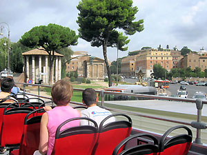 Rome Open Tour Bus